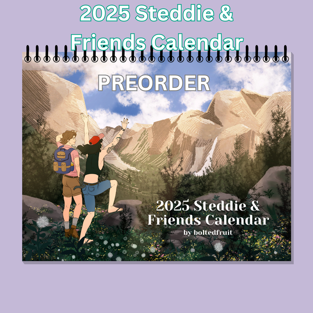 PREORDER - 2025 Steddie & Friends Calendar