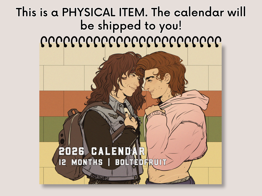 Physical - 2026 Steddie 12 Month Calendar